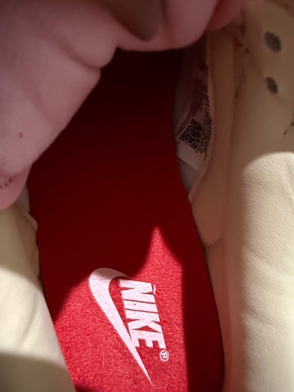 Nike Women's Red, Pink & Tan Low-Top Sneakers - Picture 7 of 9